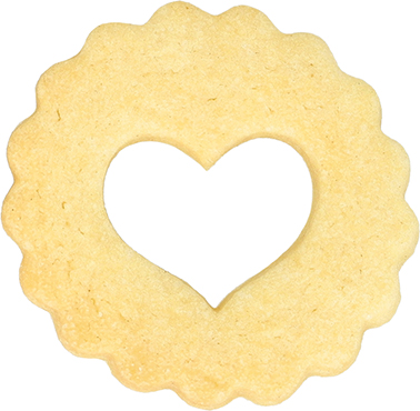 Linzer Herz Ausstecher 5 cm &Oslash;