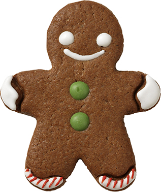 Gingerman Ausstecher mit Innenpr&auml;gung 7,5 cm