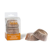 Roségold Muffin-Papierbackform 5 cm Ø
