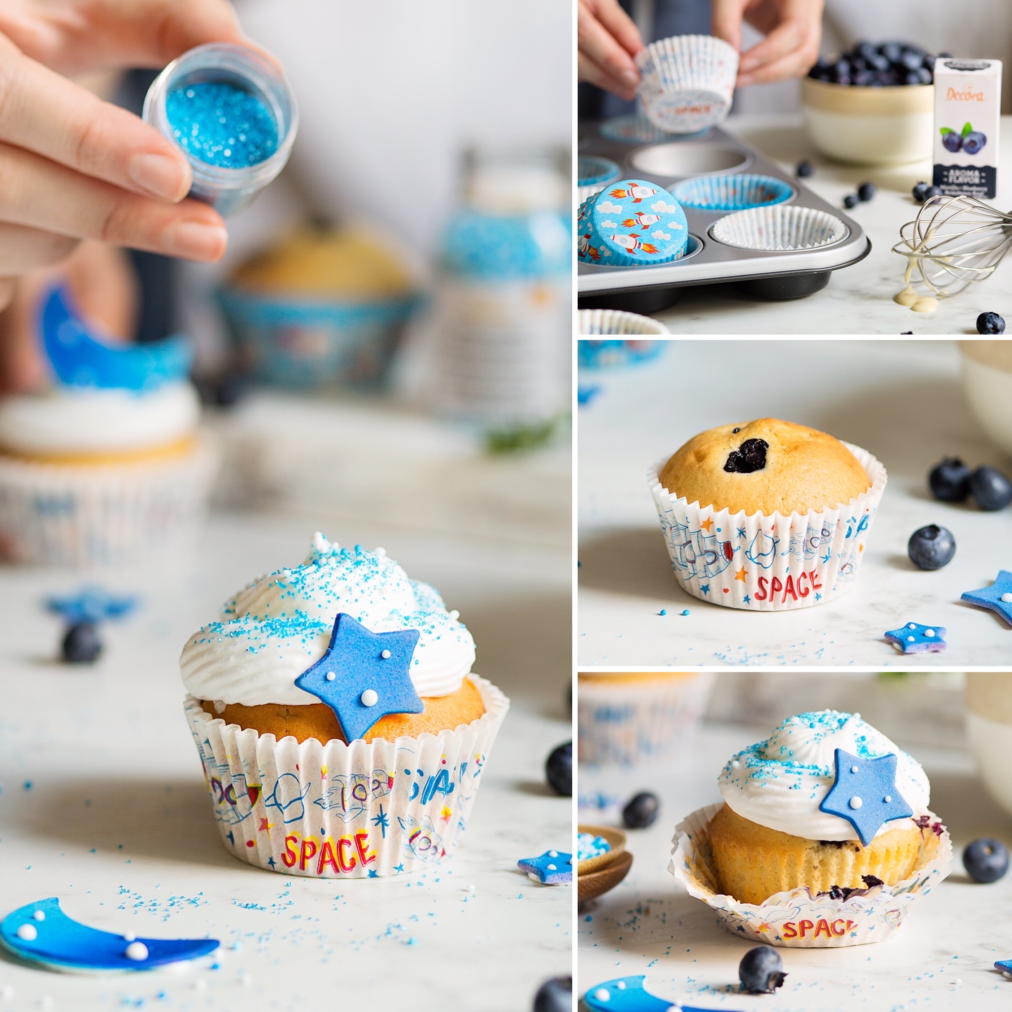 Kosmos Muffin-Papierbackformen 5 cm &Oslash;
