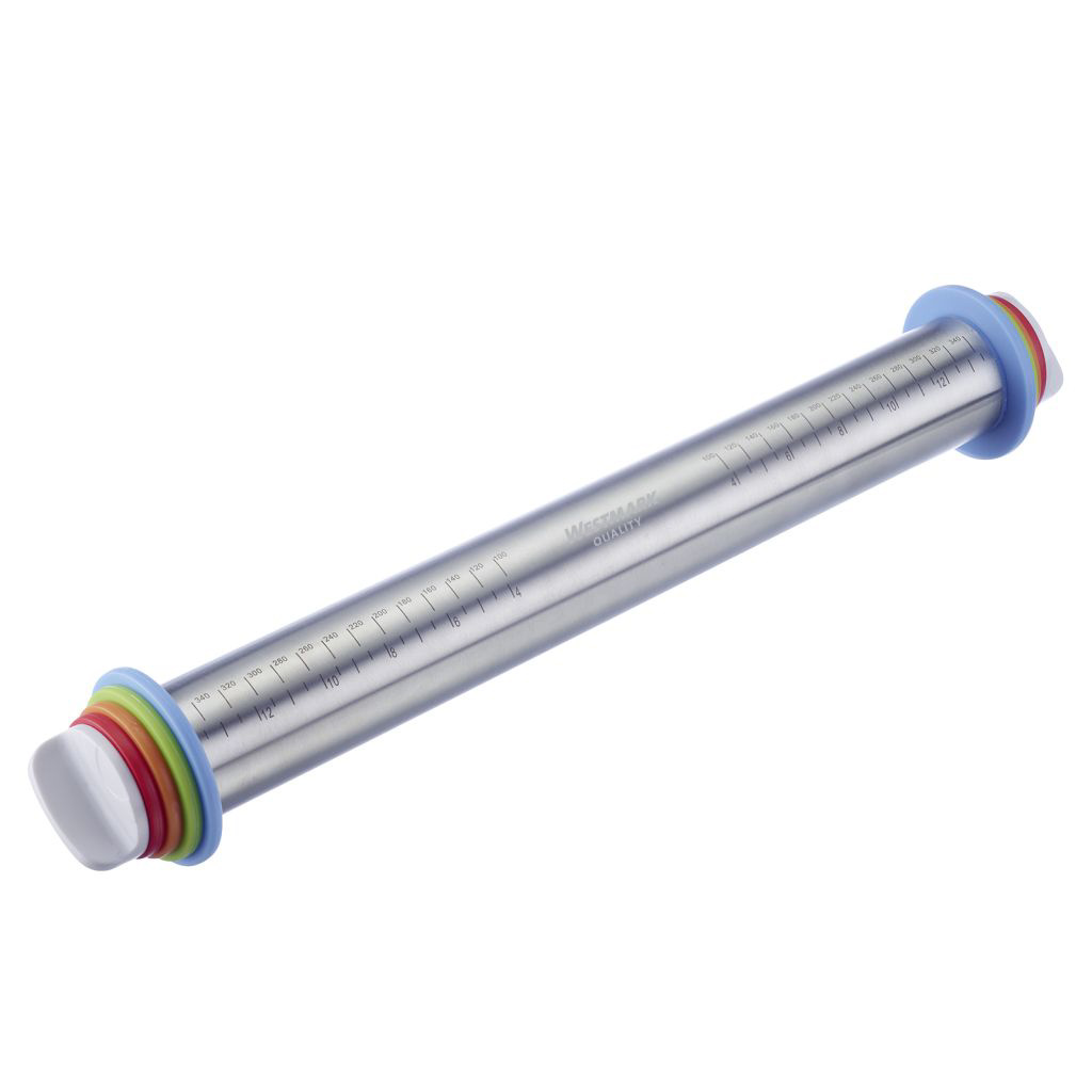 Teigrolle mit 4 Distanzringen