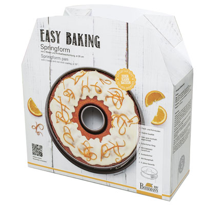 Springform mit 2 Böden Easy Baking ab 26 cm Ø