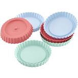 Tortelette Silikonform Pastel Mix 6er Set