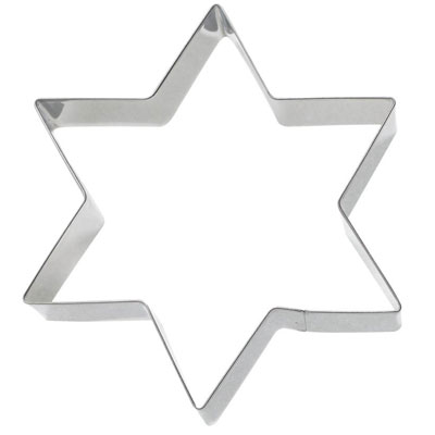 Stern 12 cm Ausstecher Edelstahl