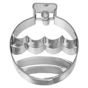 Christbaumkugel Ausstecher mit Innenprägung 6,5 cm