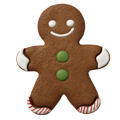 Gingerman mit Innenprägung Ausstecher 12 cm Edelstahl