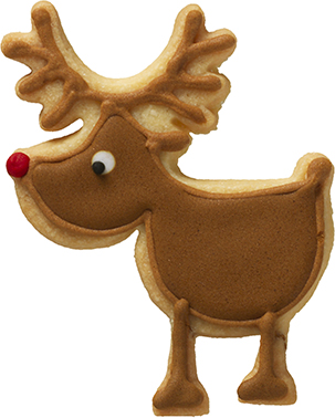 Rentier Rudolf Ausstecher 9 cm