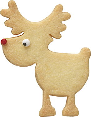 Rentier Rudolf Ausstecher 9 cm