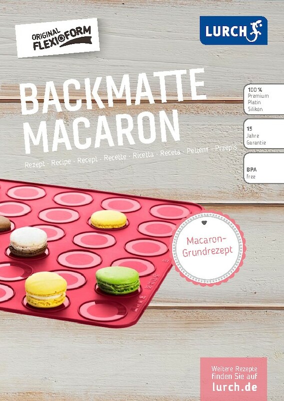Flexiform Macaron Backmatte 38 x 30 cm Silikon