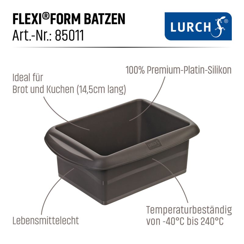 Brotbackform Batzen 14 x 10,5 cm