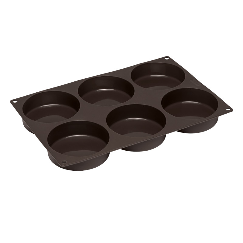 Silikonform BurgerBun 6-fach 10 cm &Oslash;