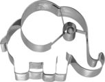 Elefant 10,5 cm Ausstecher Edelstahl, RBV