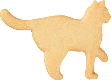 Katze tapsend Ausstecher 6,5 cm