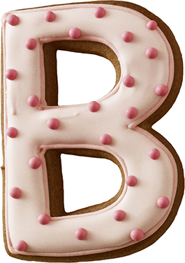 Buchstabe B Ausstecher 6 cm, Edelstahl