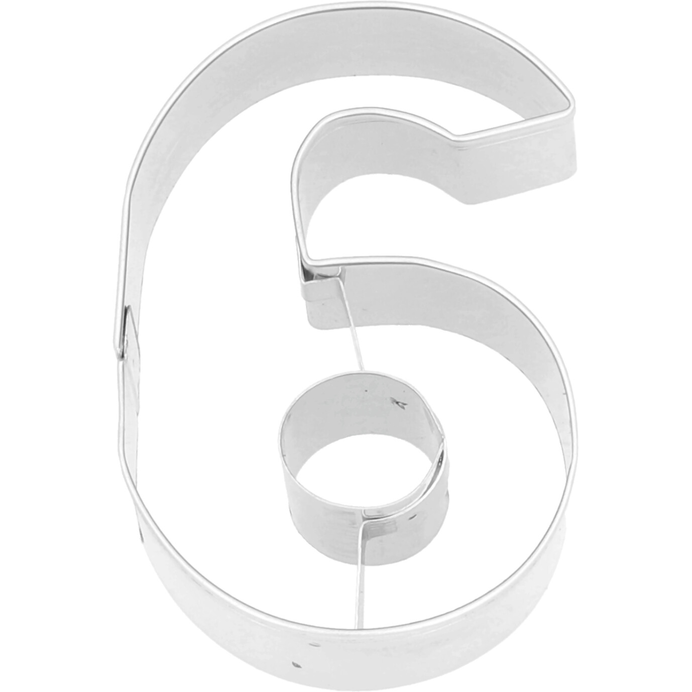 Zahl 6 Ausstecher 6 cm