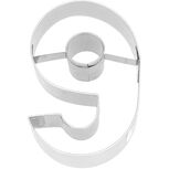 Zahl 9 Ausstecher 6 cm