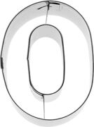 Null Ausstecher 6 cm
