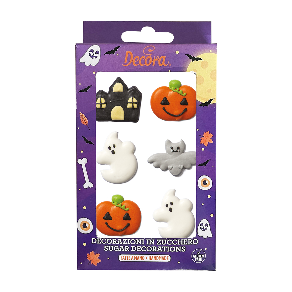 Halloween Fantasy Zuckerdeko 6-fach
