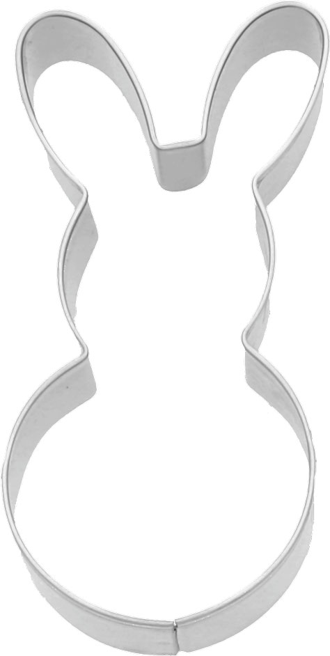 Hase kugelig 7,5 cm Ausstecher Edelstahl