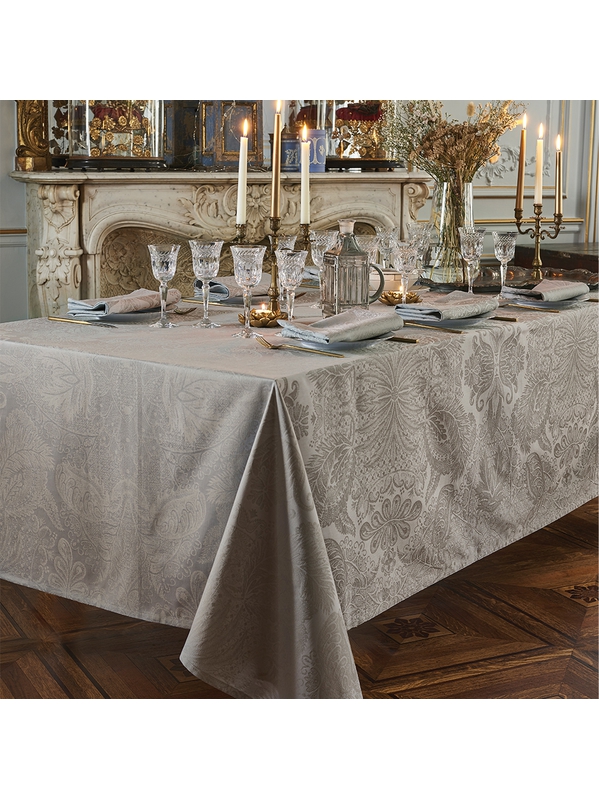 Mille Isaphire beige beschichtete Meterware 180 cm