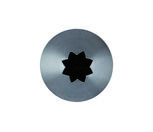Sterntülle 8-zahnig 9 mm, Edelstahl