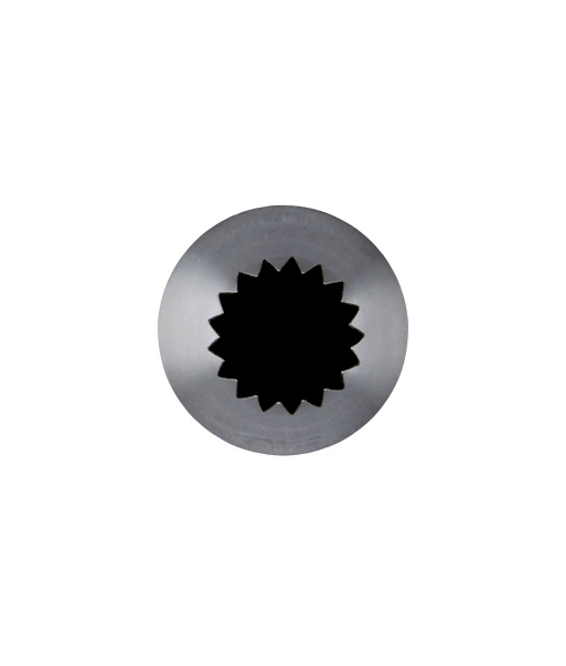 franz&ouml;sische Sternt&uuml;lle 14 mm Edelstahl