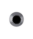 franz&ouml;sische Sternt&uuml;lle 14 mm Edelstahl