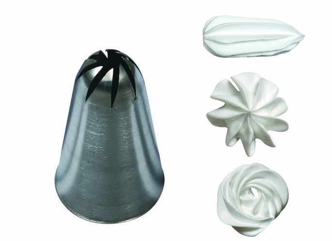 Rosentülle 9 mm Edelstahl