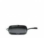 Grillpfanne mit Griff schwarz 26 x 26 cm Provence