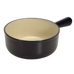 K&auml;se-Caquelon 20 cm &Oslash; schwarz 