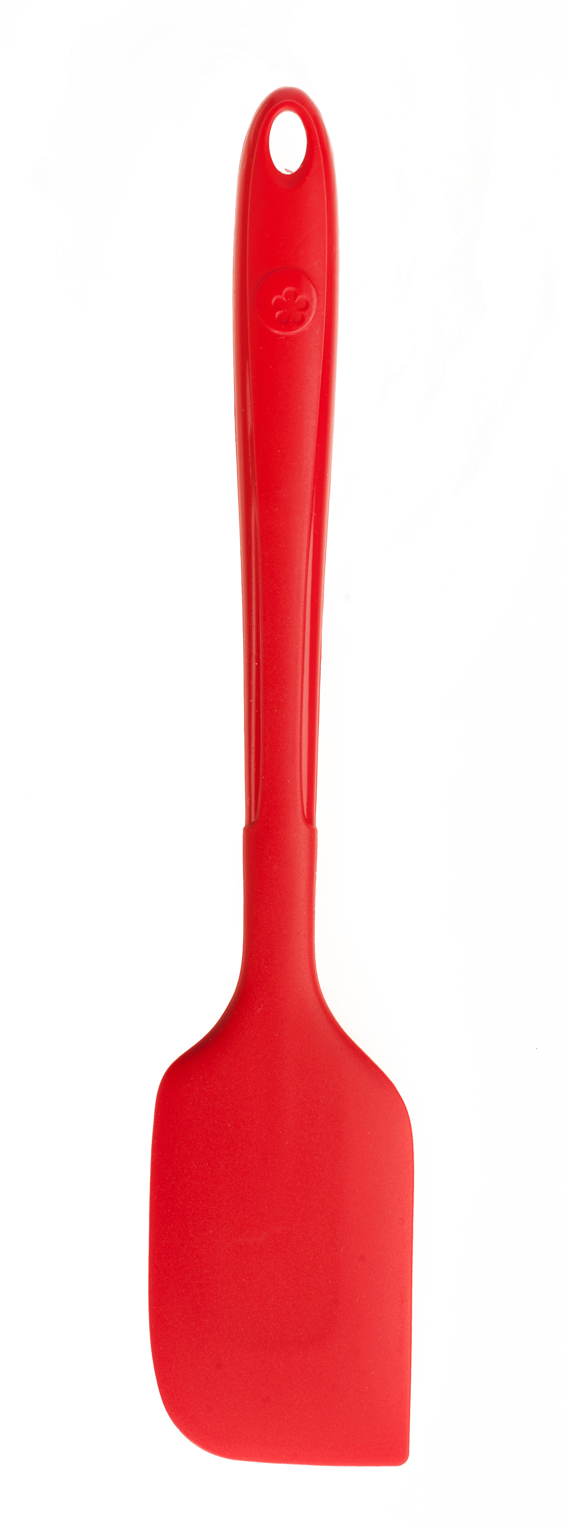 Teigschaber Silikon breit, rot