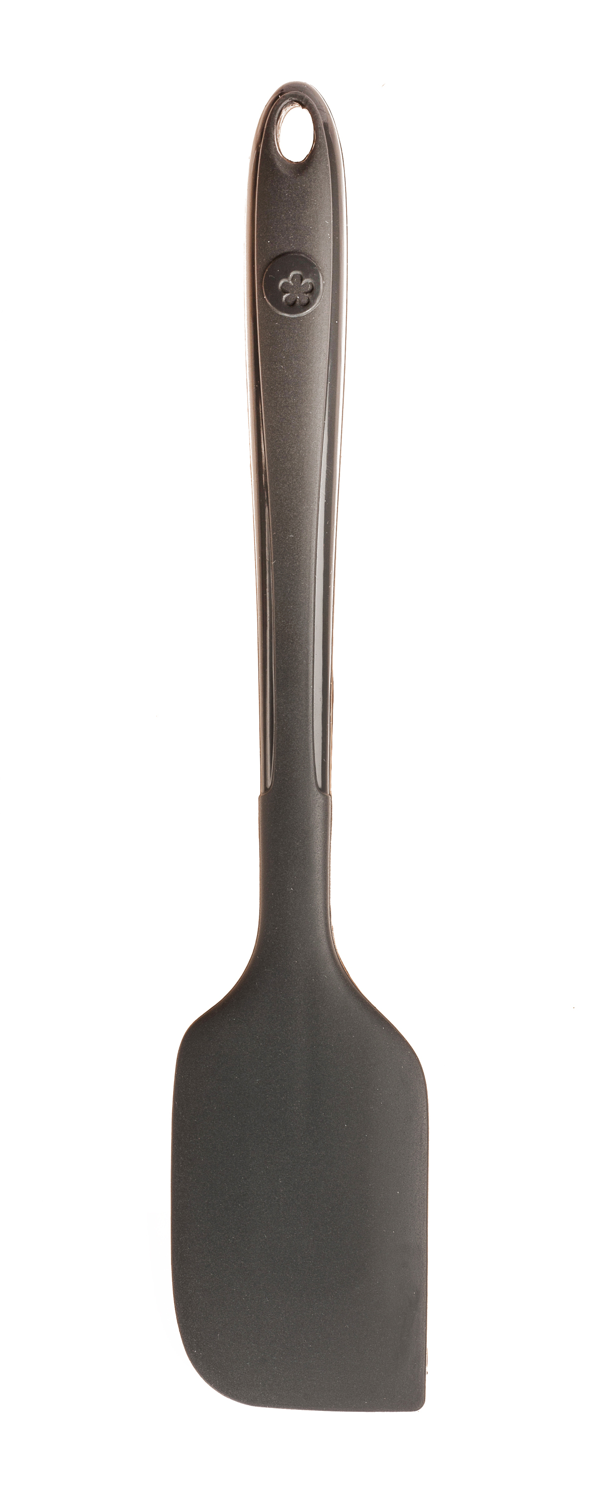 Teigschaber Silikon breit, anthrazit