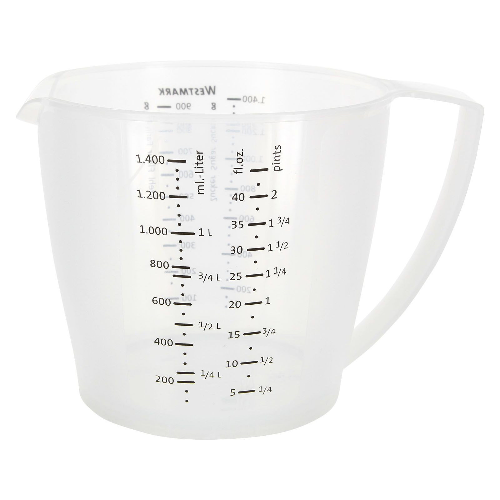 Rührbecher mit Deckel Helena 1,4 Liter