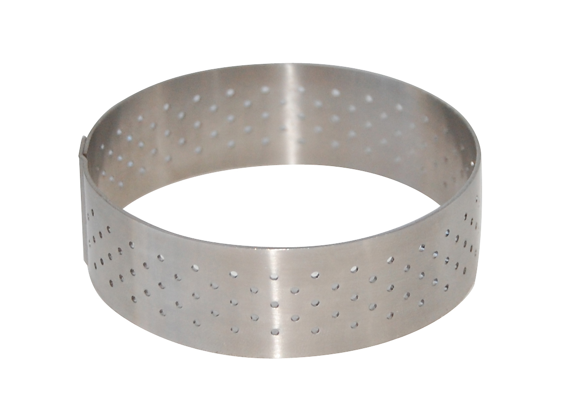 Backring perforiert 7,5 cm &Oslash; 