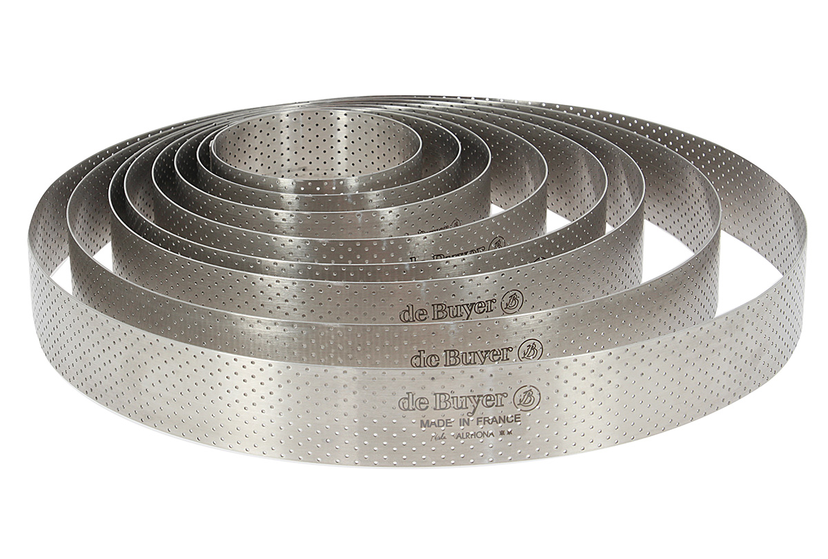 Backring perforiert 7,5 cm &Oslash; 