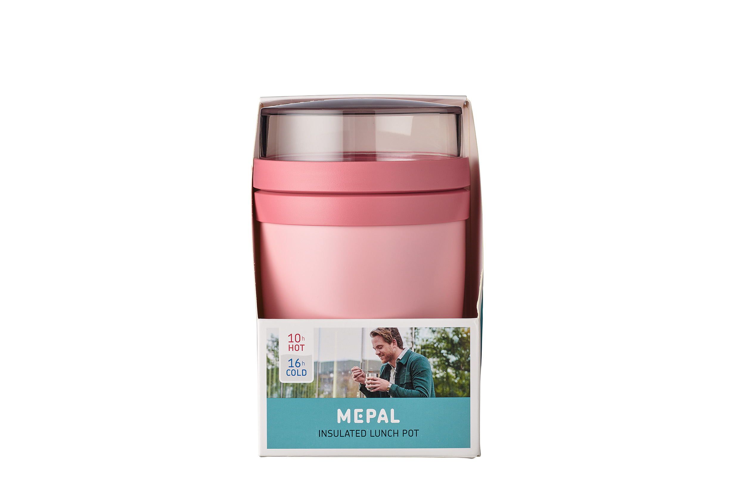 Thermo-Lunchpot Ellipse - Nordic pink