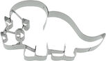 Triceratops Ausstecher mit Innenpr&auml;gung 10 cm
