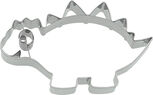 Stegosaurus Ausstecher mit Innenpr&auml;gung 10 cm