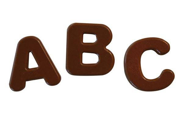 Choco ABC Silikonform