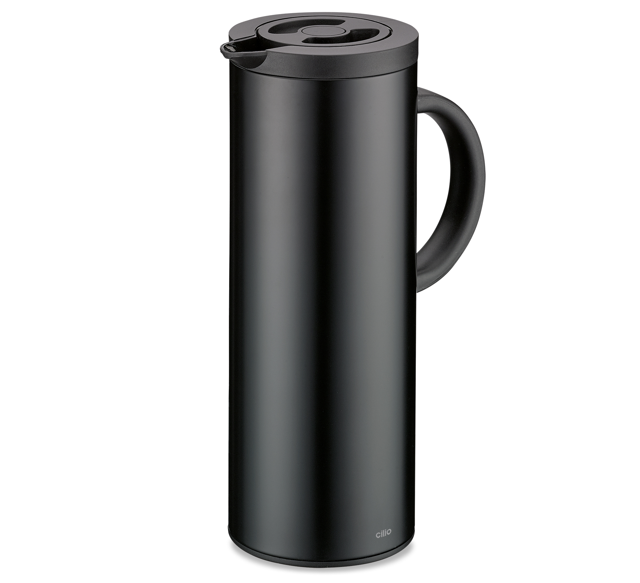 Isolierkanne Firenze 1 Liter schwarz matt